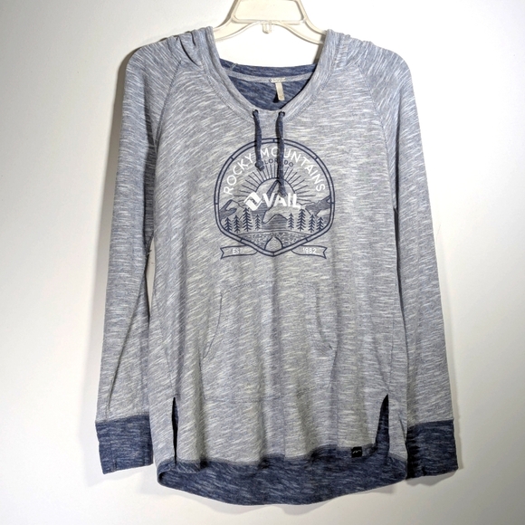 Techstyles Vail Rocky Mountain Hoodie M - Picture 1 of 4